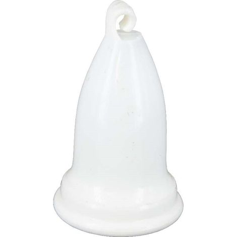 2 Pezzi Fiocco Pomolo Pomo Peso Per Bastoni Americani Tenda Bianco (1/4)