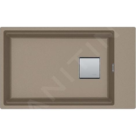 Franke Kubus 2 - Évier en fragranit KNG 110-62, 760x460 mm, cachemire 125.0512.516 (1/4)