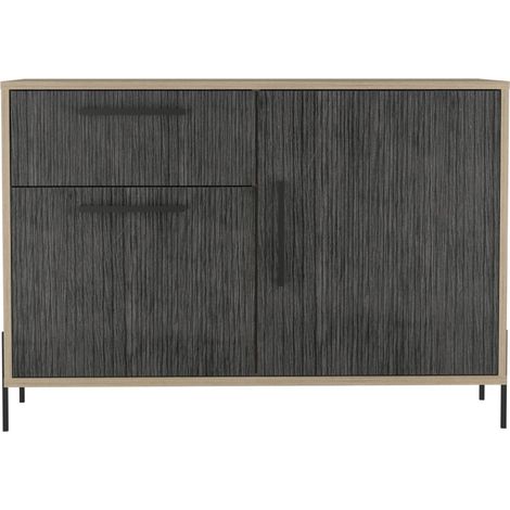 small sideboard with 2 doors & 1 drawer (1/4)