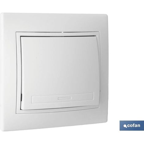 Interruptor-conmutador empotrar modelo pacific (bl)