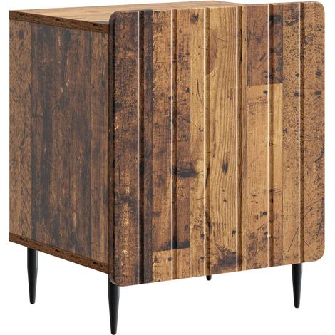 Nachttisch Altholz 43 x 34,5 x 52 cm Holzwerkstoff vidaXL