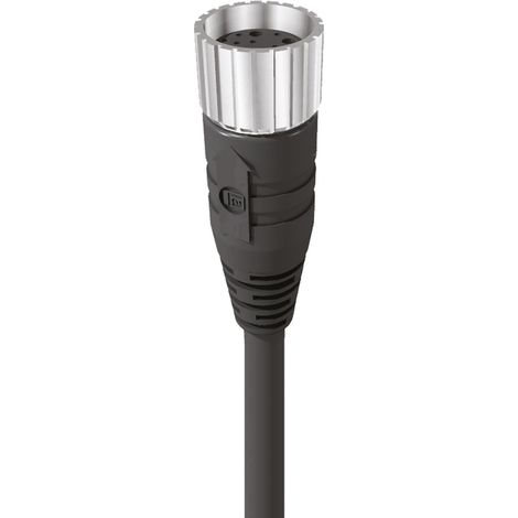 Lumberg Automation 60688 Sensor-/Aktor-Steckverbinder, konfektioniert M23 Kupplung, gewinkelt 5.00 m