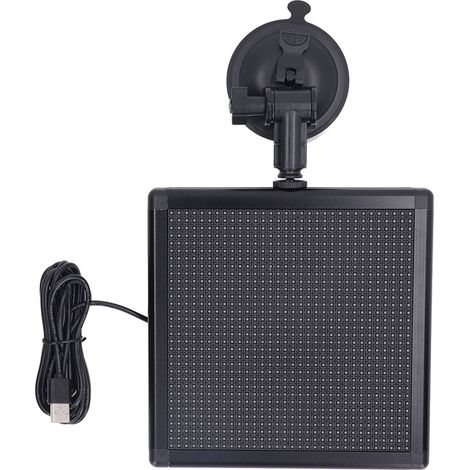 Automatisches LED-Panel 185 x 185 x 22 mm, 32 x 32 Pixel, WLAN-programmierbar per App (1/5)