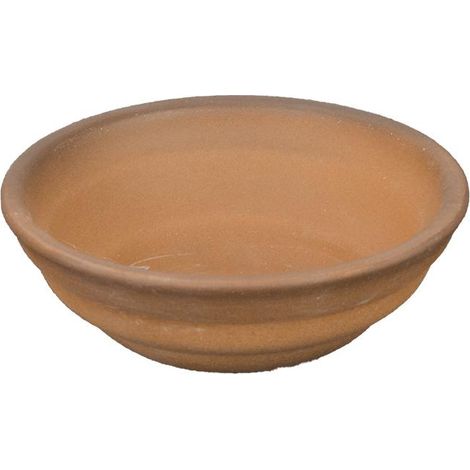 Vaso per bonsai rotondo in gres 8,5x8,5x3 cm - ZX13 (1/3)