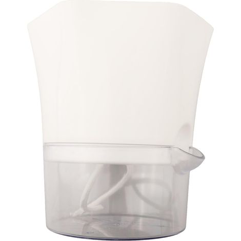 Pot de fleurs en plastique transparent, auto équilibré, respirant, économe eau (1/4)