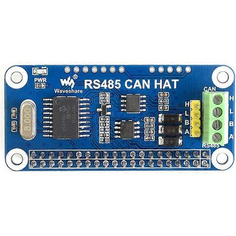 Waveshare MCP2515 RS485 Kommunikations-CAN-Bus-Modul HAT-Erweiterungsplatine für Raspberry Pi 3 Modell B+ 3B Plus 4 4B Zero (1/5)
