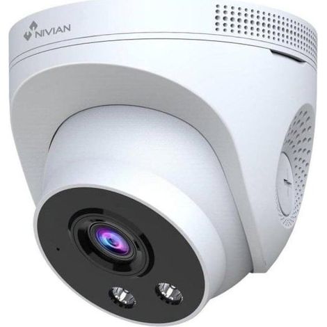 Filiyano-Caméra de sécurité WiFi-6 2K NIVIAN avec vision nocturne, détection IA et audio bidirectionnel (1/5)
