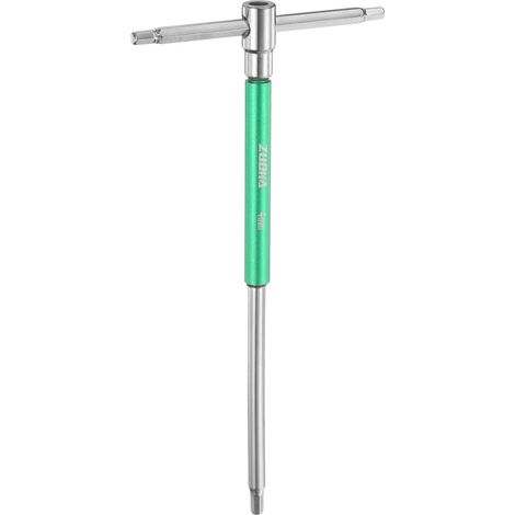 Clé Hexagonale À Poignée Coulissante En T 4mm Douilles CR-V Acier (1/5)