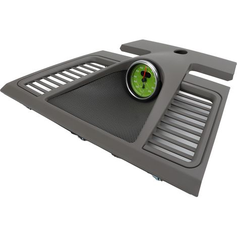 Tableau de bord supérieur central 970 552 151 01 6W0 Cadran Horloge Contour Pièce de Rechange pour Panamera 2010-2016 Gris Platine (1/5)