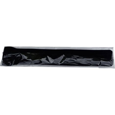 TRU COMPONENTS 803-330-Bag Fascette a strappo per raggruppare Lato morbido e lato rigido (L x L) 300 mm x 16 mm Nero 10 (1/5)