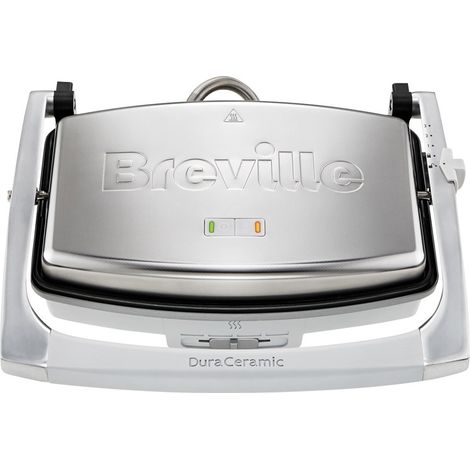Breville VST071-01 prensador para hamburguesas Plata Cerámico
