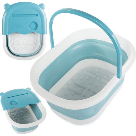Filiyano-Bain de pieds pliable - Bassin bleu (1/5)