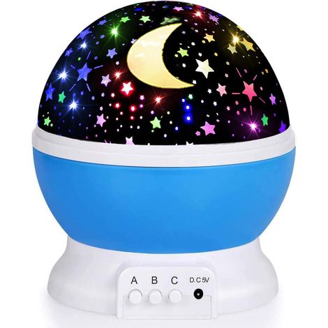 Projecteur veilleuse pour enfants, projecteur ciel étoilé, lumière ciel étoilé lumineux (1/5)