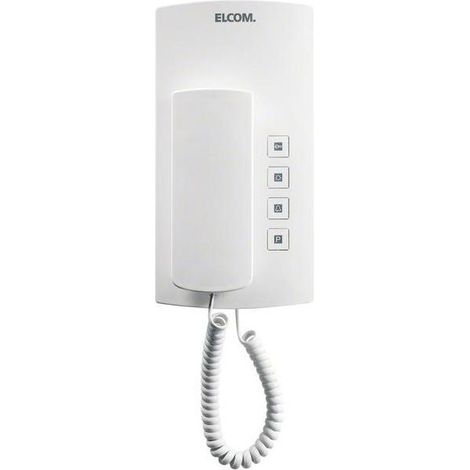 Elcom Audio-Haustelefon BHT-200 ws (1/5)