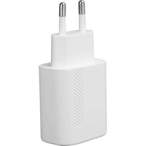 Chargeur rapide KUULAA pour bloc de charge rapide 18 W, adaptateur de charge à port unique de type C, blanc, prise UE 110-240 V (1/5)