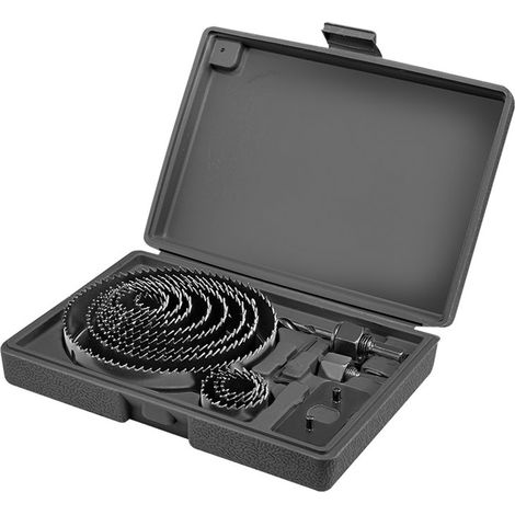 Estuche 16 Piezas Coronas Perforadoras WKJ4416 Para Madera Delgada