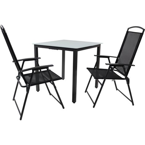 Ensemble de meubles de jardin de groupe de sièges de 3 pcs 80M 105x80x80 - VCM (1/2)