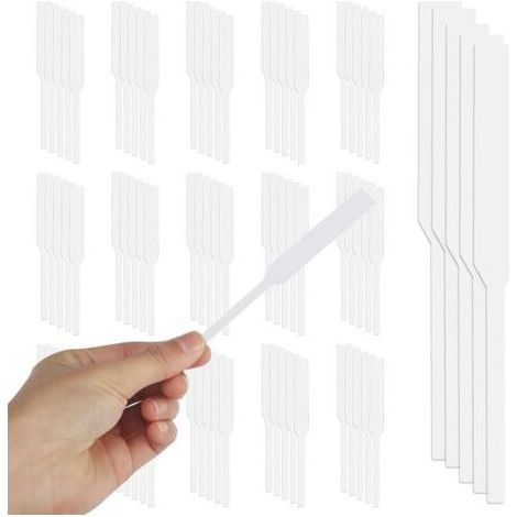 Perfume Tester, 400 PCS Scent Strips Paper Aromatherapy Fragrance Test Strips, Paper for Testing Perfumes and Essential Oils (White, 13 CM) (1/5)