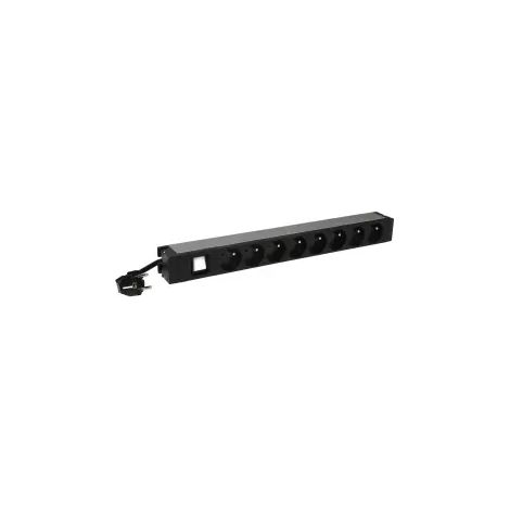 PDU avec interrupteur à voyant 19 pouces 1U LCS³ avec 8 prises 2P+T LEGRAND 646822 (1/3)