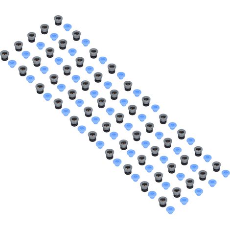 Lot de 50 têtes de connexion pour vannes pneumatiques, compatibles avec les extrudeuses VORON et les imprimantes 3D (accessoires PTFE ECAS04) (1/5)