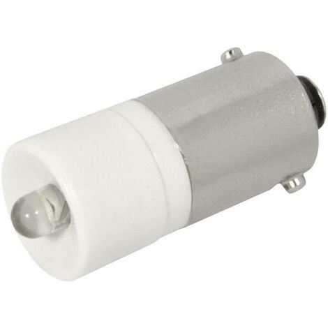 CML Innovative Technologies 1860225W3 Voyant de signalisation LED blanc froid BA9S 12 V/DC, 12 V/AC 2400 mcd (1/2)