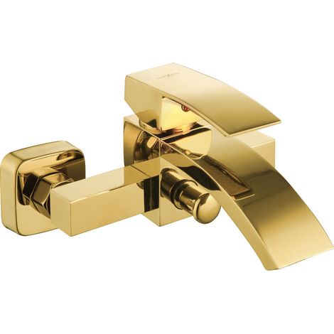 Mexen Libra Badewannenarmatur, gold - 745130-50 (1/2)