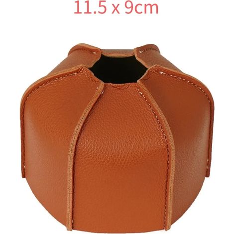 Étui en cuir pour bouteille de gaz de camping, housse de protection pour bouteille de gaz, étui pour réchaud à gaz, housse Isogas, accessoires de camping résistants pour réchauds portables (1/4)