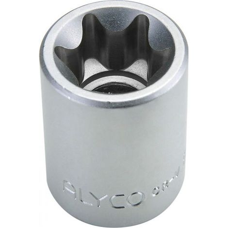 Clés à douille 1/2 torx femelles e12 ALYCO 192295