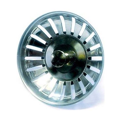 Tap�n de rejilla para lavabo con cesta