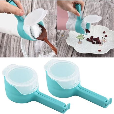 Pack Food Sealing Clips, Food Sealing Clips with Opening, Chip Bag Clips, Plastic Sealing Clips MUMU