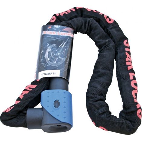 Antivol Antivol Chaîne + Cadenas Ø10mm x 10mm x 1M50