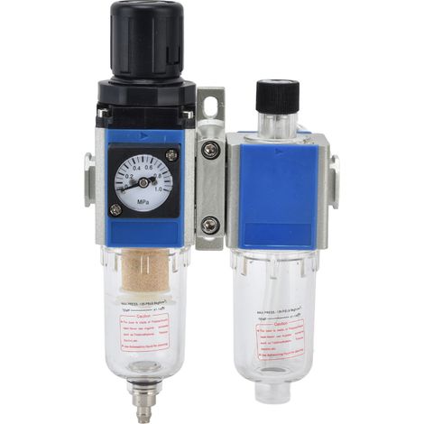 Filtre régulateur de pression et lubrificateur combiné séparateur eau-huile GFC200-06 pour compresseur d'air (1/5)