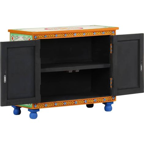 Maison Exclusive - Credenza Dipinta a Mano 70x35x60 cm in Legno di Mango (1/5)