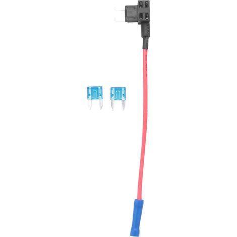 Lot de 10 adaptateurs de fusibles 12 V pour voiture (mini porte-fusibles à lames ATM APM). (1/5)