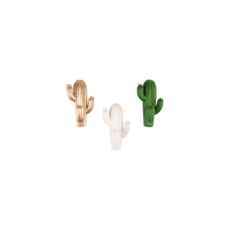 3 ganci decorativi autoadesivi da parete, gancio per riporre la spesa a parete, appendiabiti a forma di cactus, gancio da parete, gancio a spina, 548 cm