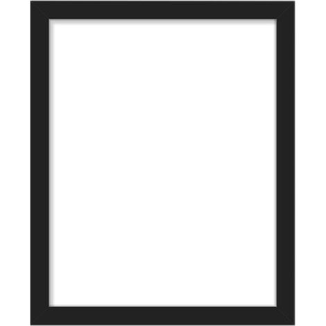Cadre Photo Mur - Bois - 9x7 Pouces - Accepte Photo 6x8 Pouces Avec Mat ou Sans Mat - Accroche Murale - 1 Pièce (1/5)