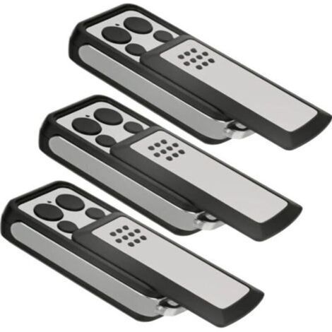 Lot de 3 Télécommandes de GarSdre-114253 pour AVIDSEN 114253 104257 104251 Compatible avec la Marque Avidsen Extel Thomson (1/4)
