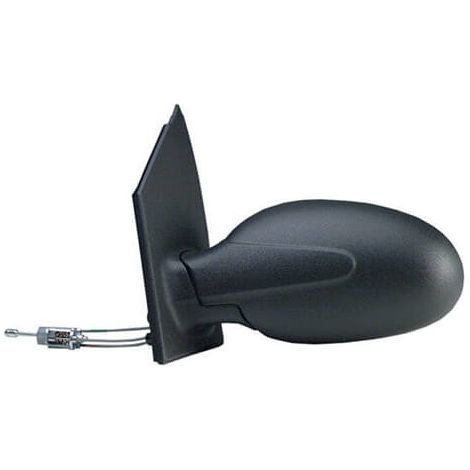 Rétroviseur mécanique gauche noir Smart Fortwo 1 1998-2007