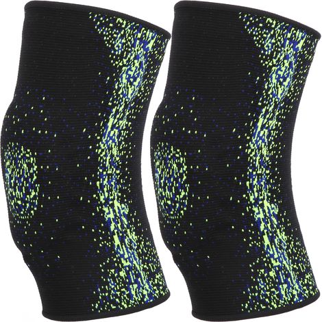 Paar elastische Knieschoner für Laufen und Fitness – Gelenkunterstützung und Schmerzlinderung aus gestricktem Nylon