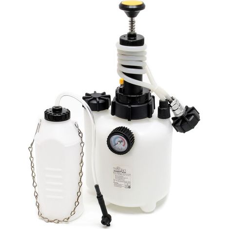 Purgeur de Frein Voiture,vidange Liquide de Frein Manuel,3L Kit Purge de Liquide de Frein avec Adaptateur E20,Pression de Service d (1/5)