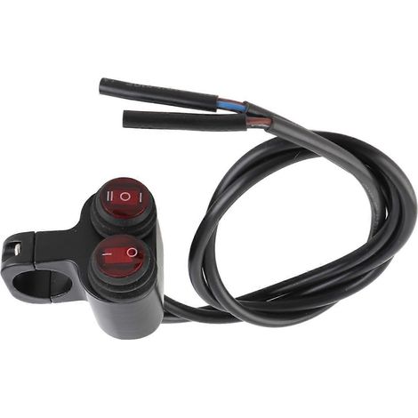 Wasserfester Motorrad-Lichtschalter, 12 V Eingangsspannung, Motorrad-Warnblinkerschalter mit