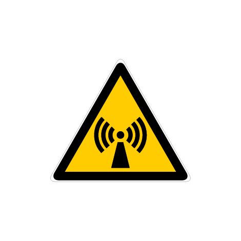 Panneau Radiations non ionisantes - Rigide Triangle 100mm - 4180199