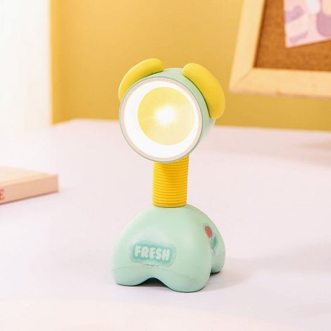 Lámpara de noche navideña con forma de perro de Jacenvly, mini lámpara de escritorio magnética, ideal para escritorios de estudiantes y decoración del hogar infantil.