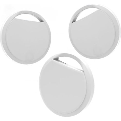 Lot de 3, Fonctionne avec l’app Localiser Apple (Uniquement iOS, Pas pour Android), Localisateurs D’Objets Bluetooth Tracker pour Valises/Portefeuilles/Clés/Sacs (1/5)
