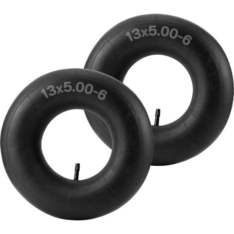 2 Pièces 13x5.00-6 13x5x6 5.00-6 Chambres à Air pour Kart Hors Route Véhicule de Plage Chariot de Jardin Tracteur de Pelouse Tondeuse à Gazon Gorilla Chariot Remorque Lourde (1/5)