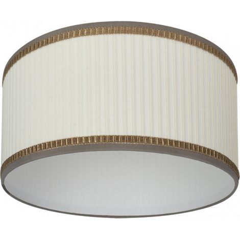 Paralume a sospensione soprano e27 beige 40dx40dx21h
