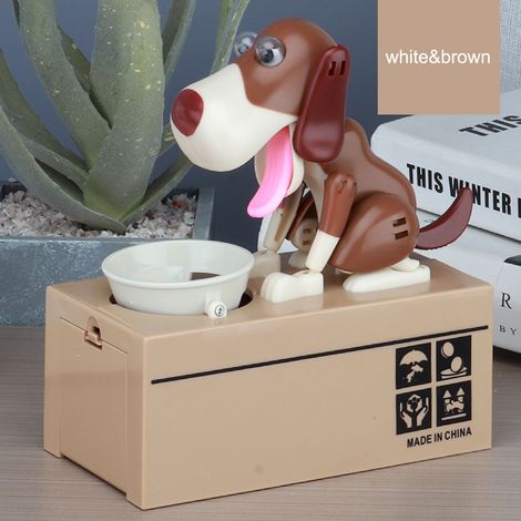 Dog Piggy Bank Adorable Decorative décoratif pour maison et usage quotidien, qualité premium, pratique et fonctionnel, taille universelle - pour un intérieur organisé (1/5)