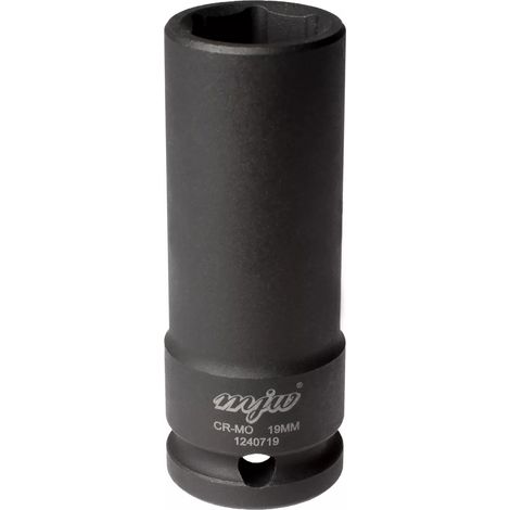 Douille à impact MJW 1/2" de long, 6 pans, 19 mm (1/3)