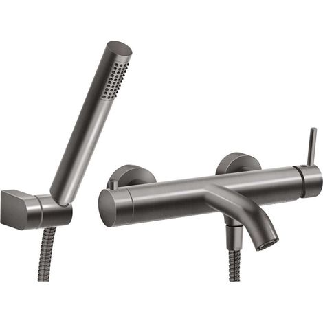 Novaservis Ferro Ciriculus - Mitigeur de baignoire avec accessoires, gun metal BCK11GM (1/2)