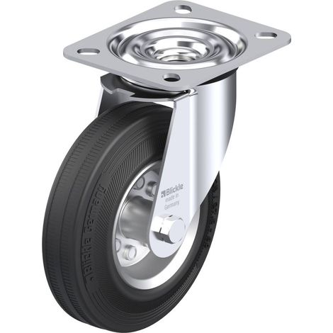 Blickle 275842 LE-VE 125R Ruota girevole Diametro ruota: 125 mm Capacità di carico (max.): 100 kg 1 pz.